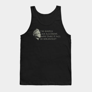 Cioran Philosophy Tank Top